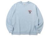 ベドインベド(BADINBAD) PRANK SNAKE SWEAT SHIRT_LIGHT BLUE
