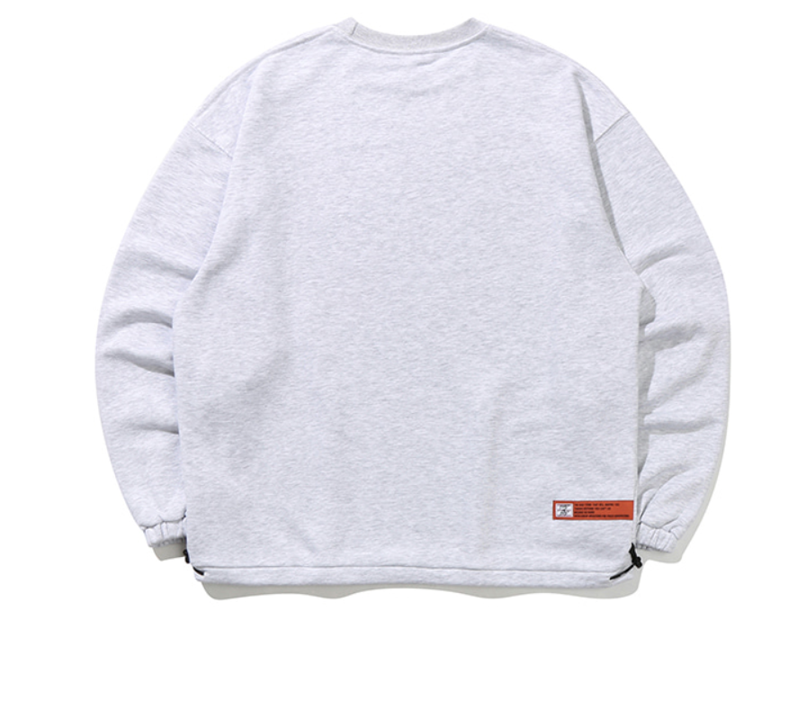 ベドインベド(BADINBAD) BAD TOOL SWEAT SHIRT_LIGHT GREY
