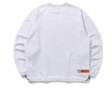 ベドインベド(BADINBAD) BAD TOOL SWEAT SHIRT_LIGHT GREY