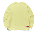 ベドインベド(BADINBAD) BAD TOOL SWEAT SHIRT_LIGHT YELLOW