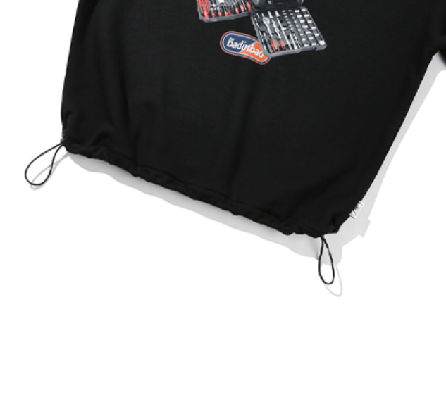ベドインベド(BADINBAD) BAD TOOL SWEAT SHIRT_BLACK
