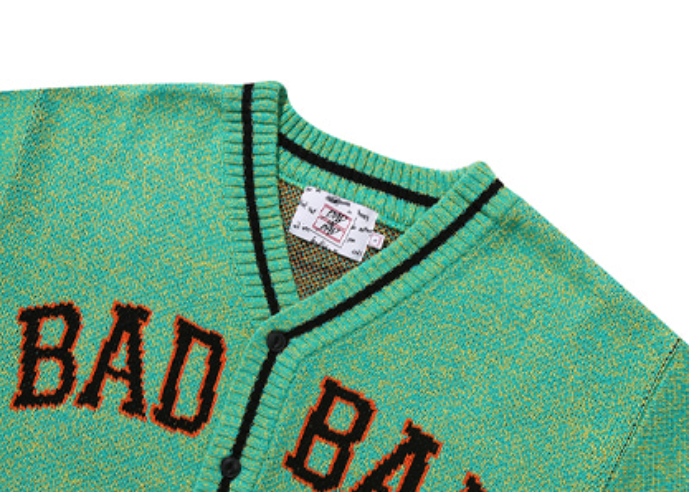ベドインベド(BADINBAD) PRANK SNAKE CARDIGAN_MINT