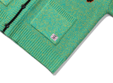 ベドインベド(BADINBAD) PRANK SNAKE CARDIGAN_MINT