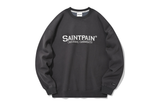 セイントペイン(SAINTPAIN)  SP ORIGINAL LOGO CREWNECK-CHARCOAL