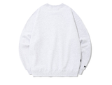 セイントペイン(SAINTPAIN)  SP ATHLETIC LOGO CREWNECK-ASH MELANGE