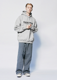 セイントペイン(SAINTPAIN)  SP ORIGINAL LOGO HOOD-MELANGE GRAY