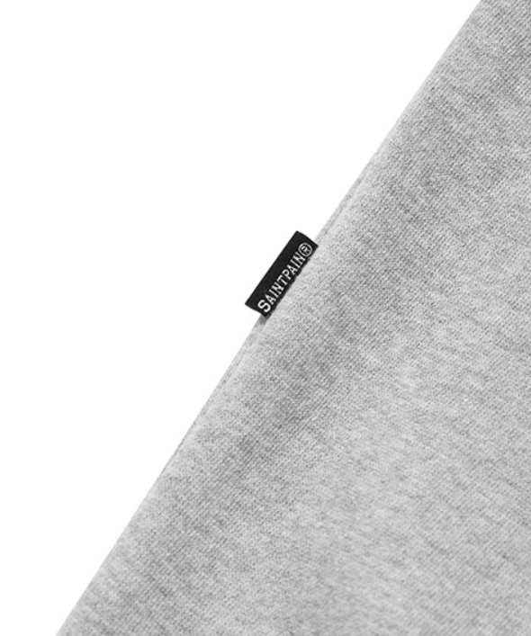 セイントペイン(SAINTPAIN)  SP ORIGINAL LOGO HOOD-MELANGE GRAY