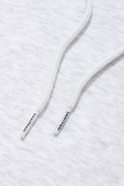 セイントペイン(SAINTPAIN)  SP ATHLETIC LOGO HOOD-ASH MELANGE