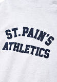 セイントペイン(SAINTPAIN)  SP ATHLETIC LOGO HOOD-ASH MELANGE