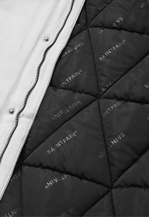 セイントペイン(SAINTPAIN)  SP COTTON HOOD ZIP JACKET-GRAY