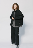 セイントペイン(SAINTPAIN)  SP COTTON HOOD ZIP JACKET-BLACK