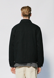 セイントペイン(SAINTPAIN)  SP COTTON MINIMAL ZIP JACKET-BLACK