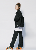 セイントペイン(SAINTPAIN)  SP COTTON MINIMAL ZIP JACKET-GRAY