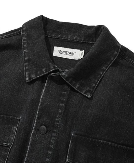 セイントペイン(SAINTPAIN)  SP OVERSIZE WASHED DENIM JACKET