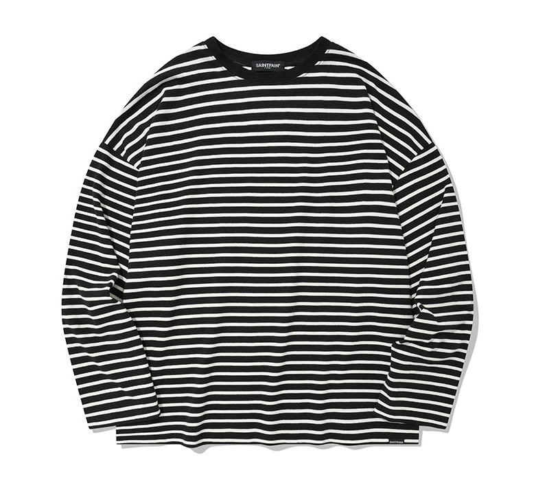 セイントペイン(SAINTPAIN)  SP OVERSIZE STRIPE T SHIRTS