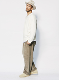 セイントペイン(SAINTPAIN) SP FINE WOOL LOOSE FIT KNIT-IVORY