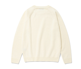 セイントペイン(SAINTPAIN) SP FINE WOOL LOOSE FIT KNIT-IVORY