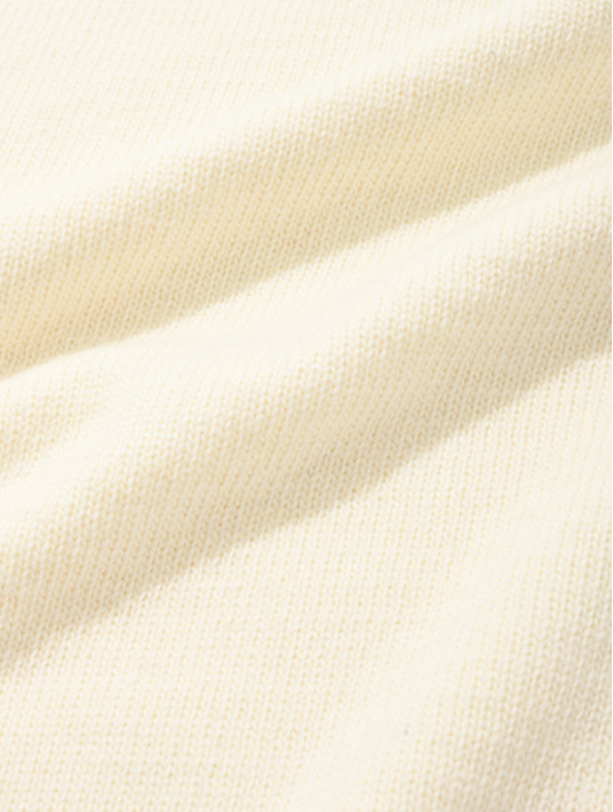 セイントペイン(SAINTPAIN) SP FINE WOOL LOOSE FIT KNIT-IVORY