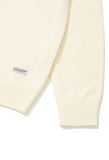 セイントペイン(SAINTPAIN) SP FINE WOOL LOOSE FIT KNIT-IVORY