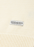 セイントペイン(SAINTPAIN) SP FINE WOOL LOOSE FIT KNIT-IVORY