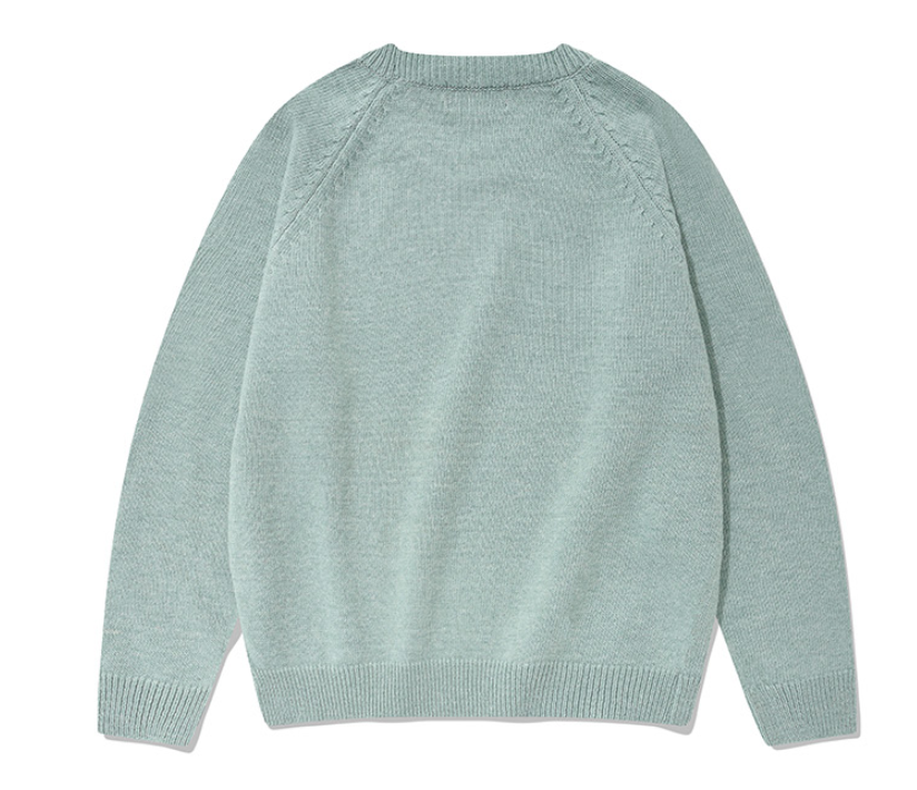 セイントペイン(SAINTPAIN) SP FINE WOOL LOOSE FIT KNIT-MINT