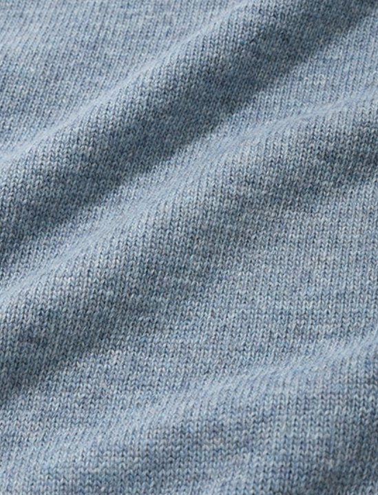 セイントペイン(SAINTPAIN) SP FINE WOOL LOOSE FIT KNIT-BLUE