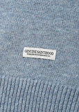 セイントペイン(SAINTPAIN) SP FINE WOOL LOOSE FIT KNIT-BLUE