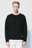 セイントペイン(SAINTPAIN) SP FINE WOOL LOOSE FIT KNIT-BLACK