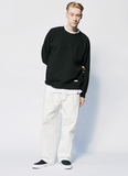 セイントペイン(SAINTPAIN) SP FINE WOOL LOOSE FIT KNIT-BLACK
