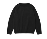 セイントペイン(SAINTPAIN) SP FINE WOOL LOOSE FIT KNIT-BLACK