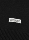 セイントペイン(SAINTPAIN) SP FINE WOOL LOOSE FIT KNIT-BLACK