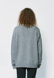 セイントペイン(SAINTPAIN) SP FINE WOOL LOOSE FIT CARDIGAN-GRAY