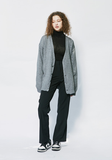 セイントペイン(SAINTPAIN) SP FINE WOOL LOOSE FIT CARDIGAN-GRAY