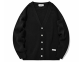 セイントペイン(SAINTPAIN) SP FINE WOOL LOOSE FIT CARDIGAN-BLACK