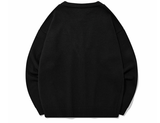 セイントペイン(SAINTPAIN) SP FINE WOOL LOOSE FIT CARDIGAN-BLACK