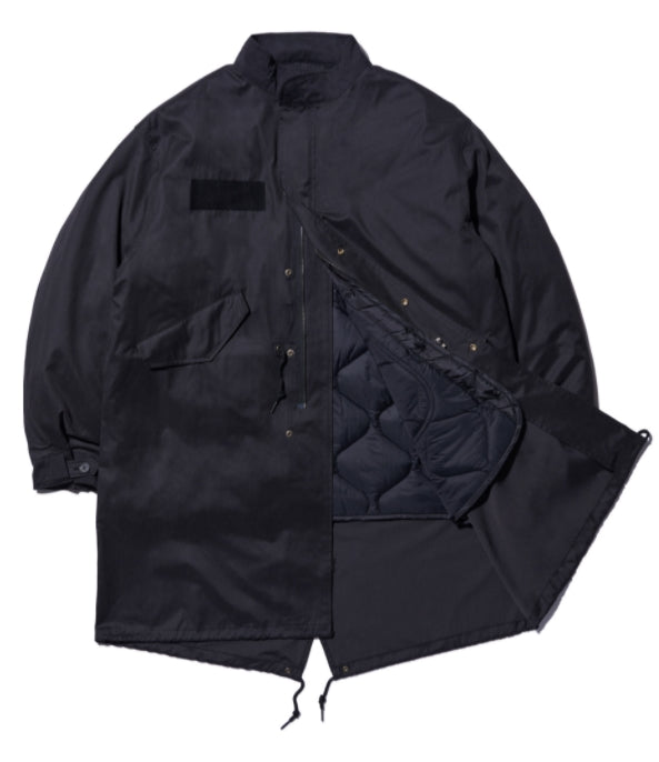 NOMANUAL(ノーマニュアル)  M-65 PARKA JACKET - BLACK