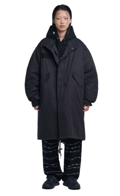 NOMANUAL(ノーマニュアル)  M-65 PARKA JACKET - BLACK