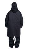 NOMANUAL(ノーマニュアル)  M-65 PARKA JACKET - BLACK