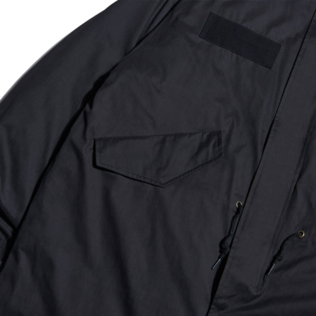 NOMANUAL(ノーマニュアル)  M-65 PARKA JACKET - BLACK