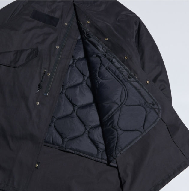 NOMANUAL(ノーマニュアル)  M-65 PARKA JACKET - BLACK