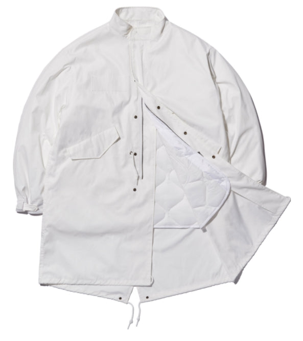 NOMANUAL(ノーマニュアル)  M-65 PARKA JACKET - WHITE