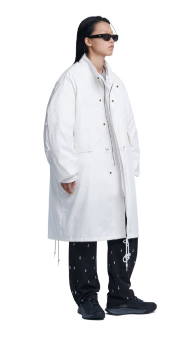 NOMANUAL(ノーマニュアル)  M-65 PARKA JACKET - WHITE
