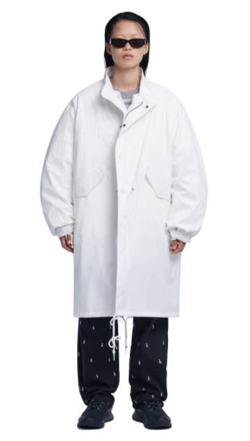 NOMANUAL(ノーマニュアル)  M-65 PARKA JACKET - WHITE