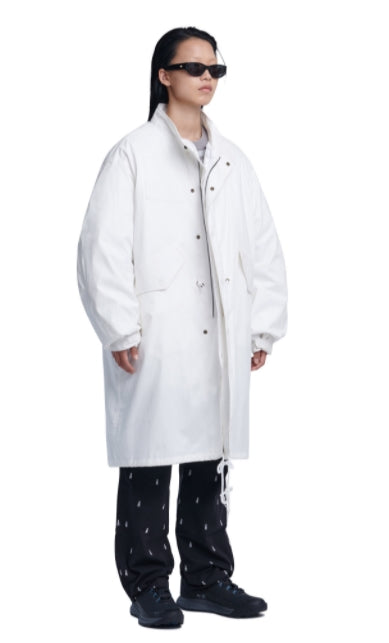 NOMANUAL(ノーマニュアル)  M-65 PARKA JACKET - WHITE