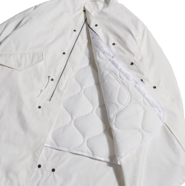 NOMANUAL(ノーマニュアル)  M-65 PARKA JACKET - WHITE