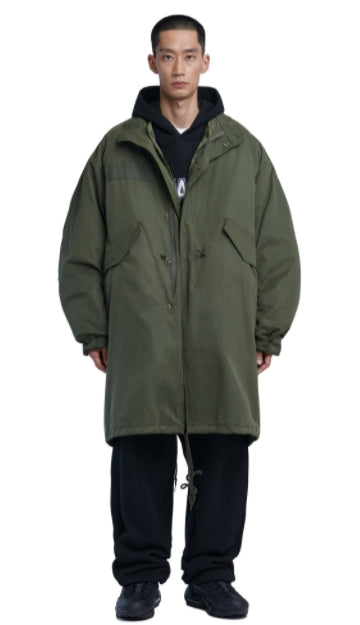 NOMANUAL(ノーマニュアル)  M-65 PARKA JACKET - KHAKI