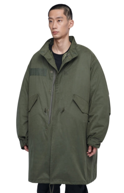 NOMANUAL(ノーマニュアル)  M-65 PARKA JACKET - KHAKI