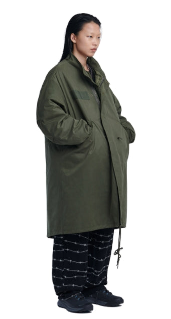 NOMANUAL(ノーマニュアル)  M-65 PARKA JACKET - KHAKI