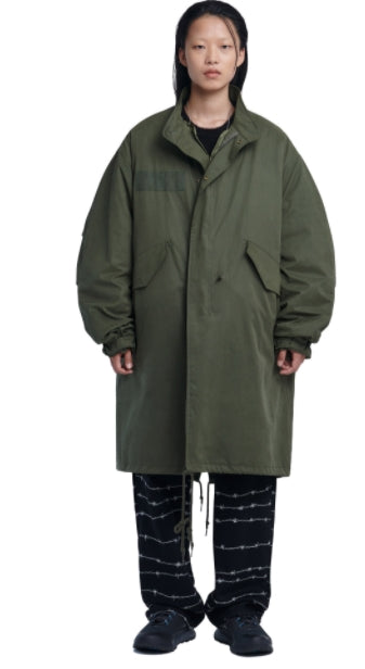 NOMANUAL(ノーマニュアル)  M-65 PARKA JACKET - KHAKI