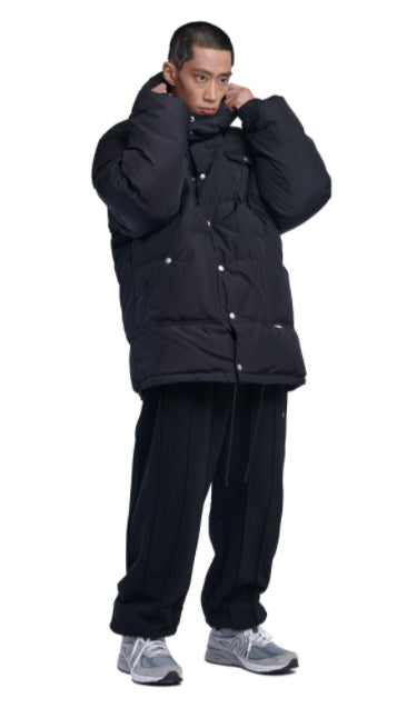 NOMANUAL(ノーマニュアル) MOUNTAIN DOWN PARKA - BLACK